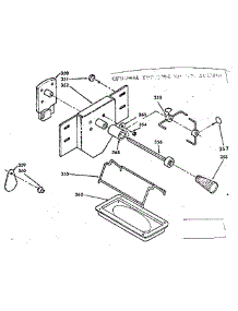 Rotisserie Kit No. 8507610 parts for Kenmore Range 628.9487619 (6289487619, 628 9487619) from AppliancePartsPros.com