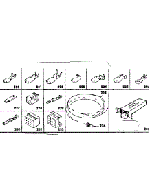 Wiring And Wiring Terminals parts for Kenmore Range 628.9487710 (6289487710, 628 9487710) from AppliancePartsPros.com