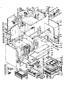 Body Assembly parts for Kenmore Range 628.9497001 (6289497001, 628 9497001) from AppliancePartsPros.com