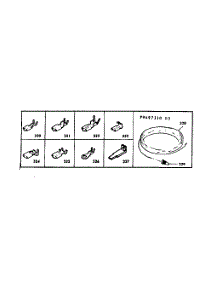 Wiring & Wiring Terminals parts for Kenmore Range 628.9497360 (6289497360, 628 9497360) from AppliancePartsPros.com