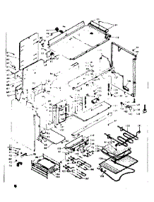 Body Assembly parts for Kenmore Range 628.9497362 (6289497362, 628 9497362) from AppliancePartsPros.com