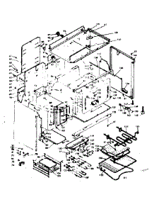 Body Assembly parts for Kenmore Range 628.9497363 (6289497363, 628 9497363) from AppliancePartsPros.com