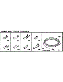 Wiring And Wiring Terminals parts for Kenmore Range 628.9497890 (6289497890, 628 9497890) from AppliancePartsPros.com