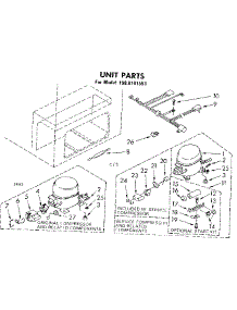 Unit Parts parts for Kenmore Freezer 198.8141553 (1988141553, 198 8141553) from AppliancePartsPros.com
