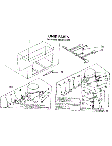 Unit Part parts for Kenmore Freezer 198.8141582 (1988141582, 198 8141582) from AppliancePartsPros.com