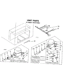 Unit Parts parts for Kenmore Freezer 198.8141583 (1988141583, 198 8141583) from AppliancePartsPros.com
