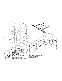 Unit parts for Kenmore Freezer 198.8141853 (1988141853, 198 8141853) from AppliancePartsPros.com