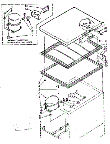 Door And Unit Parts parts for Kenmore Freezer 198.8150685 (1988150685, 198 8150685) from AppliancePartsPros.com
