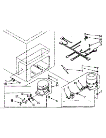 Unit Parts parts for Kenmore Freezer 198.8165312 (1988165312, 198 8165312) from AppliancePartsPros.com