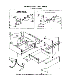 Drawer And Unit Parts parts for Kenmore Freezer 198.8240695 (1988240695, 198 8240695) from AppliancePartsPros.com