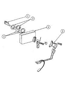 Door - Rinse Dispenser parts for Kenmore Dishwasher 198.85(1988) (19885(1988), 198 85(1988)) from AppliancePartsPros.com