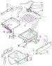 Evaporator, Ice Cutter Grid And Water