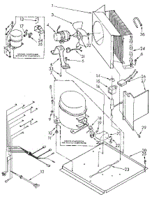 Unit parts for Kenmore Ice Maker 198.887492 (198887492, 198 887492) from AppliancePartsPros.com