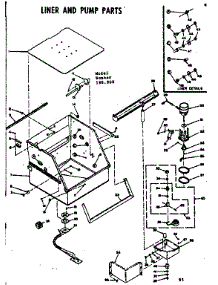 Liner And Pump Parts parts for Kenmore Ice Maker 198900 from AppliancePartsPros.com