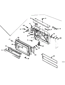 Freezer Door Parts parts for Kenmore Freezer 198.MF6E-G (198MF6E-G, 198 MF6E-G) from AppliancePartsPros.com