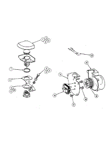Blower parts for Kenmore Dishwasher 199.95(1988) (19995(1988), 199 95(1988)) from AppliancePartsPros.com