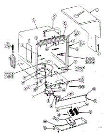 Tub parts for Kenmore Dishwasher 199.95(1988) (19995(1988), 199 95(1988)) from AppliancePartsPros.com