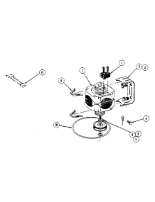 Motor parts for Kenmore Dishwasher 199.95(1988) (19995(1988), 199 95(1988)) from AppliancePartsPros.com