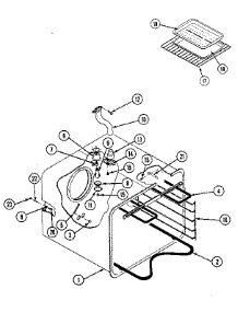 Oven Liner parts for Kenmore Electric Range 202.14(1988) (20214(1988), 202 14(1988)) from AppliancePartsPros.com