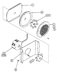 Blower Motors - Convection parts for Kenmore Electric Range 202.14(1988) (20214(1988), 202 14(1988)) from AppliancePartsPros.com