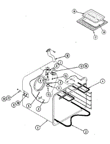 Oven Liner parts for Kenmore Range 202.15(1988) (20215(1988), 202 15(1988)) from AppliancePartsPros.com