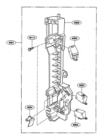 Latch Board Parts parts for Kenmore Microwave 721.80602500 (72180602500, 721 80602500) from AppliancePartsPros.com