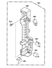 Latch Board Parts parts for Kenmore Microwave 721.80823500 (72180823500, 721 80823500) from AppliancePartsPros.com