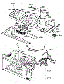 Interior Parts 2 parts for Kenmore Microwave 721.80824500 (72180824500, 721 80824500) from AppliancePartsPros.com