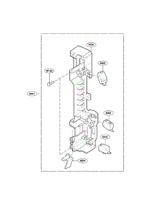 Latch Board Parts parts for Kenmore Microwave 721.80833500 (72180833500, 721 80833500) from AppliancePartsPros.com