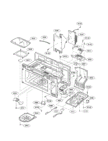 Interior Parts (I) parts for Kenmore Microwave 721.80864400 (72180864400, 721 80864400) from AppliancePartsPros.com