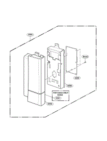 Controller Parts-Ii parts for Kenmore Microwave 721.80869400 (72180869400, 721 80869400) from AppliancePartsPros.com