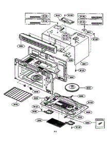 Oven Cavity Parts parts for Kenmore Microwave 721.80883400 (72180883400, 721 80883400) from AppliancePartsPros.com