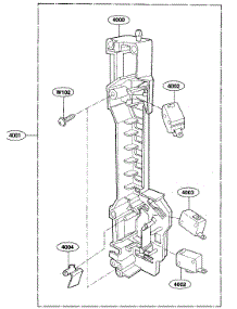 Latch Parts parts for Kenmore Microwave 721.81629600 (72181629600, 721 81629600) from AppliancePartsPros.com