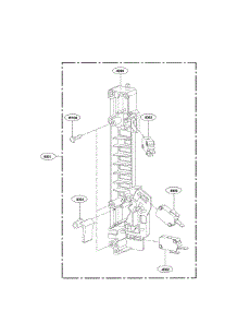 Door Latch Parts parts for Kenmore Microwave 721.87583610 (72187583610, 721 87583610) from AppliancePartsPros.com