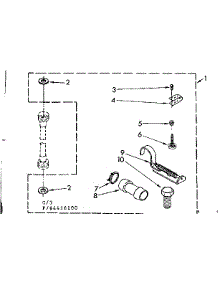 Miscellaneous Parts parts for Kenmore Washer 110.84416300 (11084416300, 110 84416300) from AppliancePartsPros.com