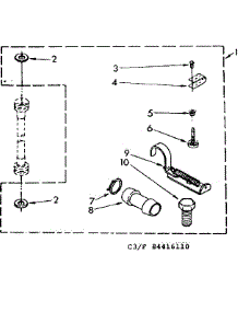 Miscellaneous Parts parts for Kenmore Washer 110.84416310 (11084416310, 110 84416310) from AppliancePartsPros.com