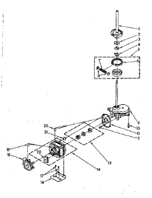 Brake, Clutch, Gearcase, Motor And Pump Parts parts for Kenmore Washer 110.84417700 (11084417700, 110 84417700) from AppliancePartsPros.com