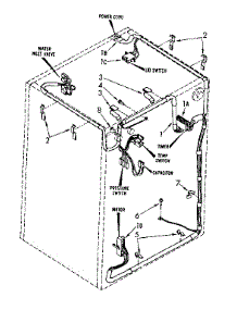 Wiring Harness Parts parts for Kenmore Washer 110.84417700 (11084417700, 110 84417700) from AppliancePartsPros.com
