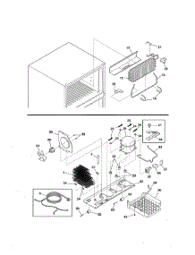 System parts for Kenmore Refrigerator 253.67873505 (25367873505, 253 67873505) from AppliancePartsPros.com