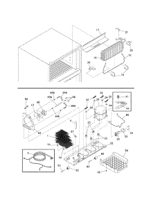 System parts for Kenmore Refrigerator 253.67882506 (25367882506, 253 67882506) from AppliancePartsPros.com