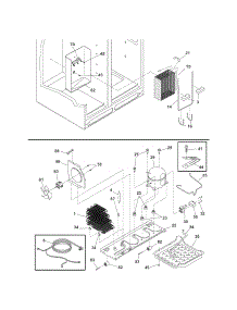 System parts for Kenmore Refrigerator 253.56519402 (25356519402, 253 56519402) from AppliancePartsPros.com