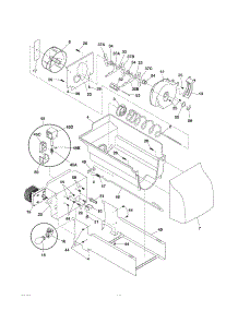 Ice Container parts for Kenmore Refrigerator 253.56773600 (25356773600, 253 56773600) from AppliancePartsPros.com