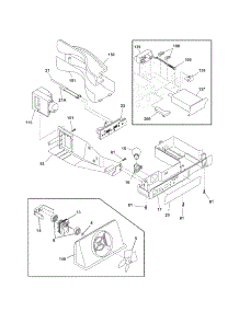 Controls parts for Kenmore Refrigerator 253.56773600 (25356773600, 253 56773600) from AppliancePartsPros.com