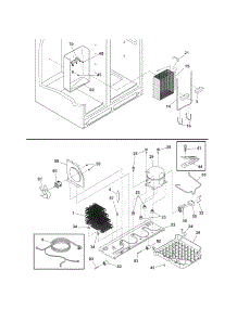 System parts for Kenmore Refrigerator 253.57184600 (25357184600, 253 57184600) from AppliancePartsPros.com