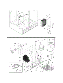 System parts for Kenmore Refrigerator 253.57188604 (25357188604, 253 57188604) from AppliancePartsPros.com
