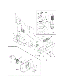 Controls parts for Kenmore Refrigerator 253.57382600 (25357382600, 253 57382600) from AppliancePartsPros.com