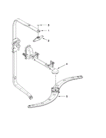 Upper Wash And Rinse Parts parts for Kenmore Dishwasher 665.13259K112 (66513259K112, 665 13259K112) from AppliancePartsPros.com