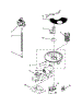 Pump, Washarm And Motor Parts