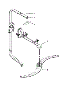 Upper Wash And Rinse Parts parts for Kenmore Dishwasher 665.13272K117 (66513272K117, 665 13272K117) from AppliancePartsPros.com