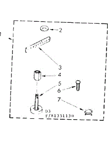Miscellaneous Parts parts for Kenmore Washer 110.81351130 (11081351130, 110 81351130) from AppliancePartsPros.com